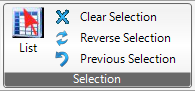 Selection tools
